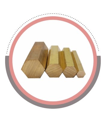 Brass Hexagon Bar