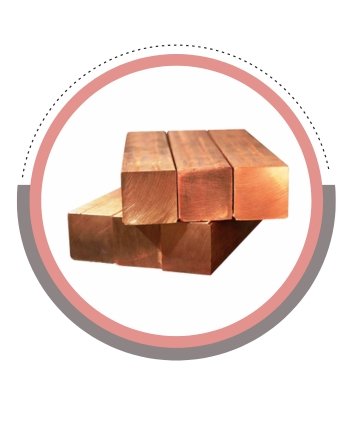 Copper Square Bar