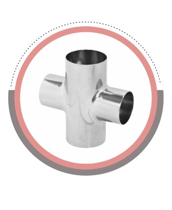 Stainless Steel Pipe Cross